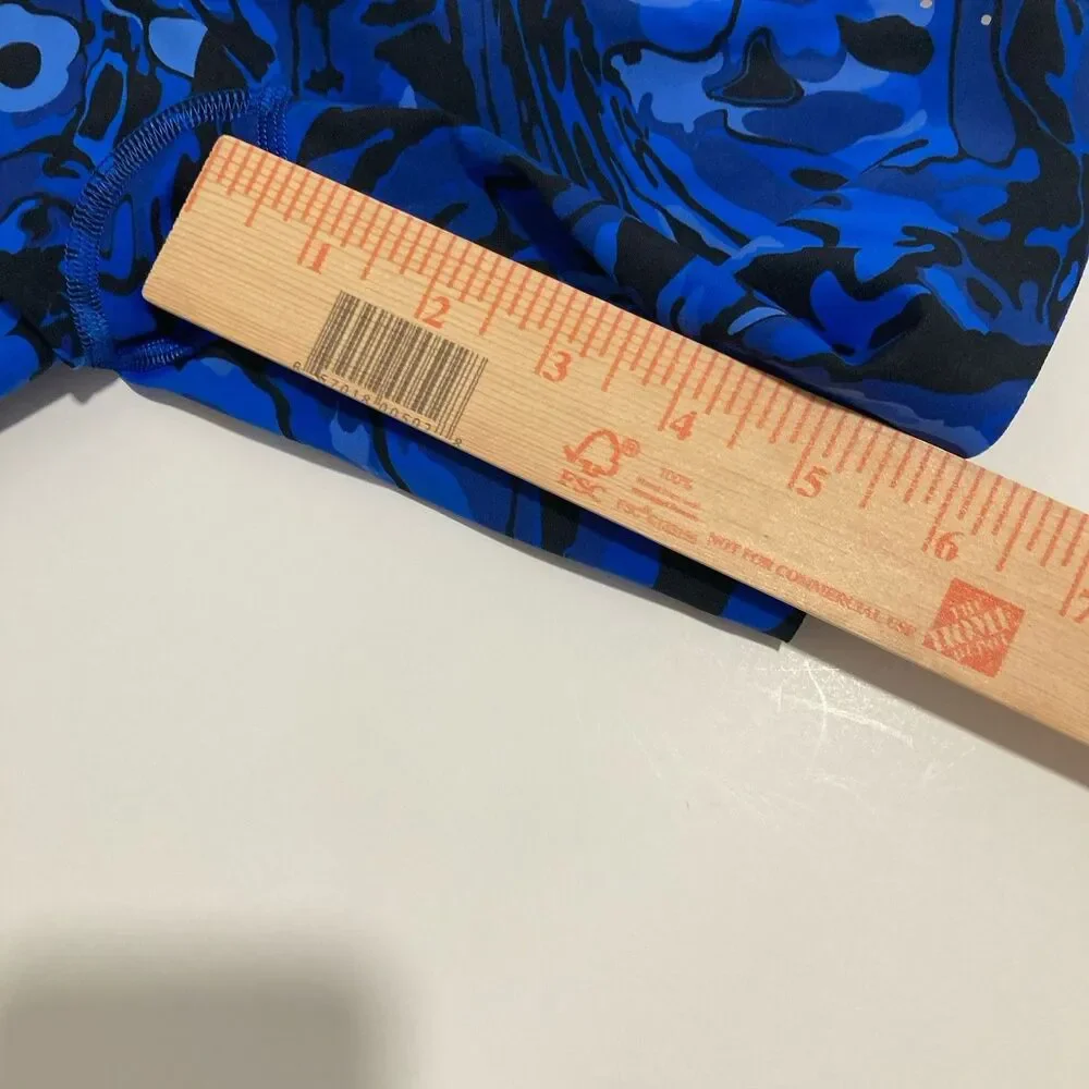 NWT Lululemon Size 8 Fast & Free HR Short 6” *Pockets Galactic Cobalt Blue - Picture 13 of 16